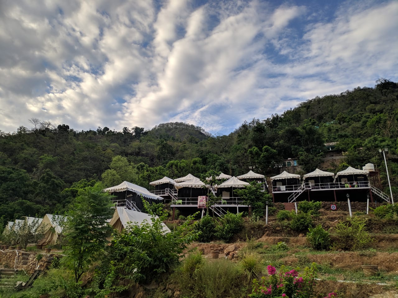 Camping in rishikesh