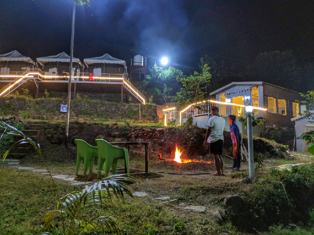 New year camping in Rishikesh