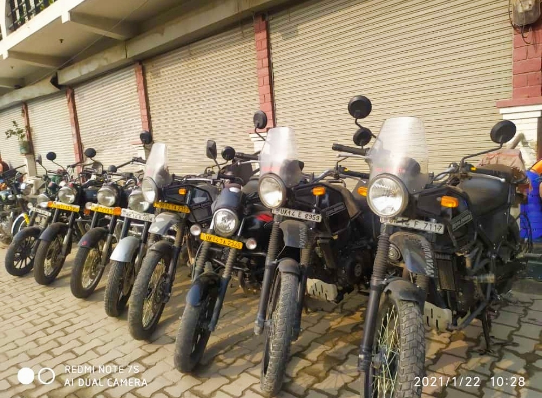 Bike on Rent in Rishikesh
