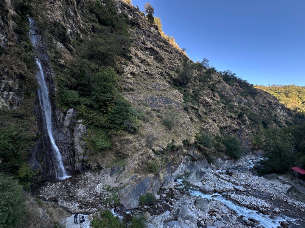 Kalpeshwar waterfall