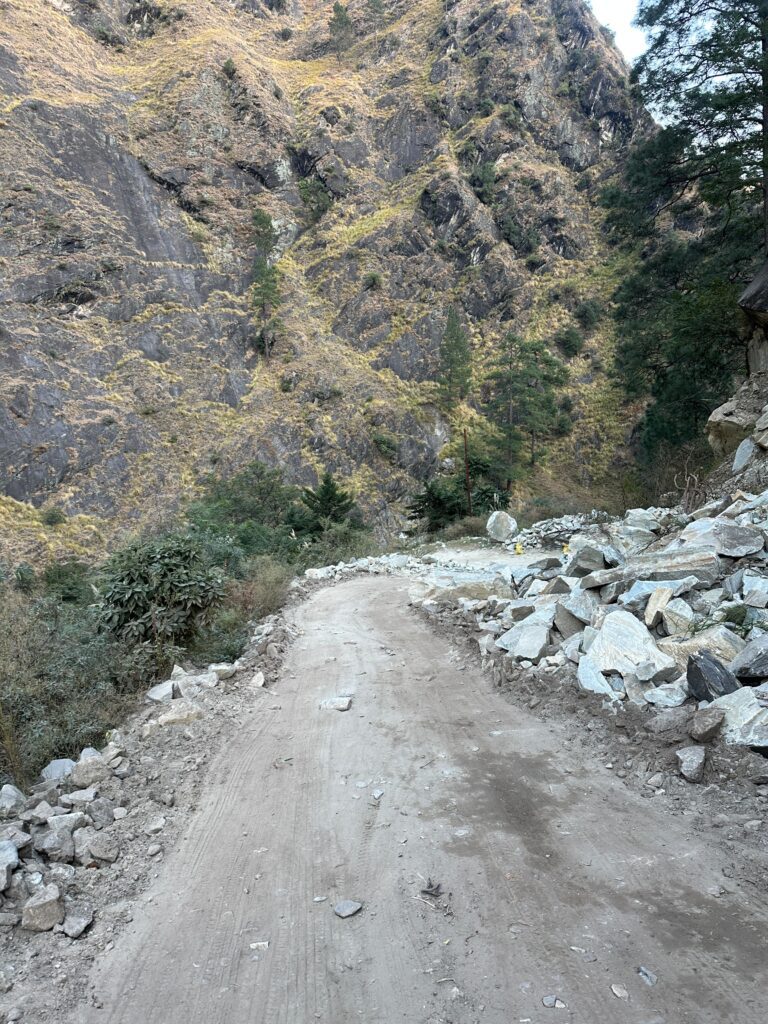 Kalpeshwar Road Condition