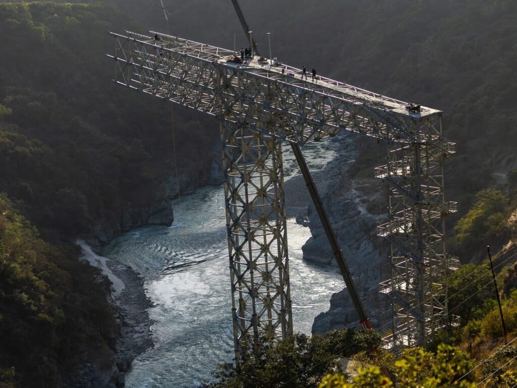 Rishikesh's highest Bungee